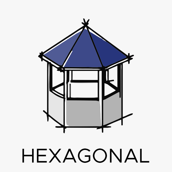 Hexagonal Roof Style